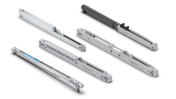 Amortiguador Soft Close para la gama de puertas correderas de Zimmer Group